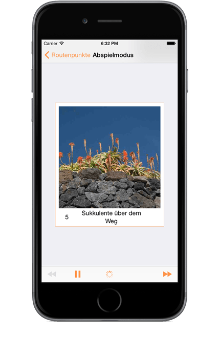 Mnemo Route Hintergrundmodus