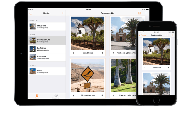 Mnemo Route Universal App