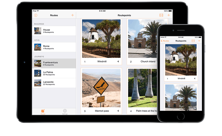 Mnemo Route Universal App