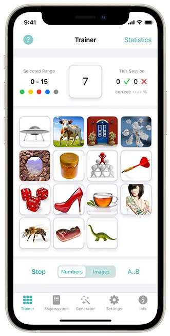 Mnemo Majorsystem Trainer